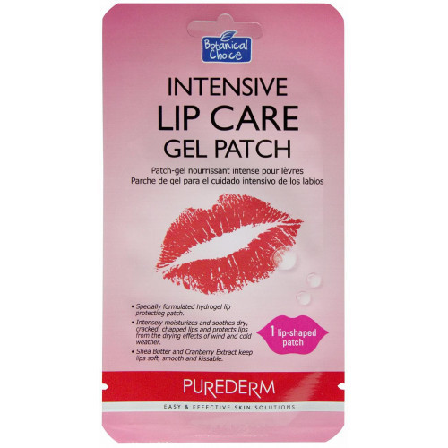 Purederm Intensive Lip Care Gel Patch Intensyvios lūpų priežiūros kaukė, 1 vnt.