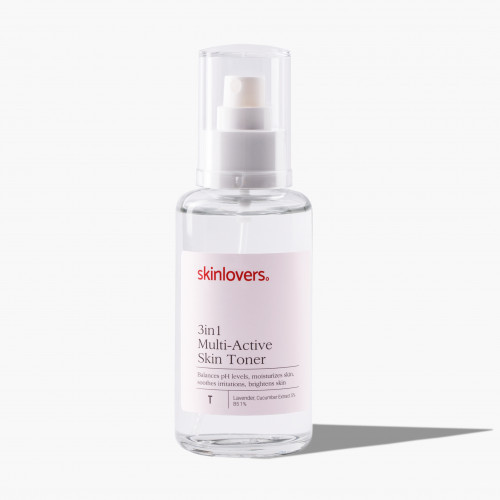 Skinlovers 3 in 1 Multi-Active Skin Toner Veido odos tonikas su pantenoliu, 100ml