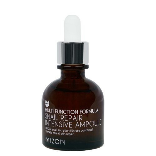 Mizon Multi Function Formula Snail Repair Intensive Ampoule Atstatomasis koncentratas veido odai, 30ml