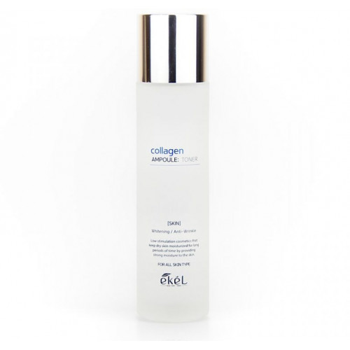 Ekel Ampoule Toner Collagen Veido tonikas su kolagenu, 150ml