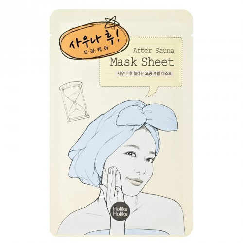 Holika Holika After Mask Sheet After Sauna veido kaukė, 16ml