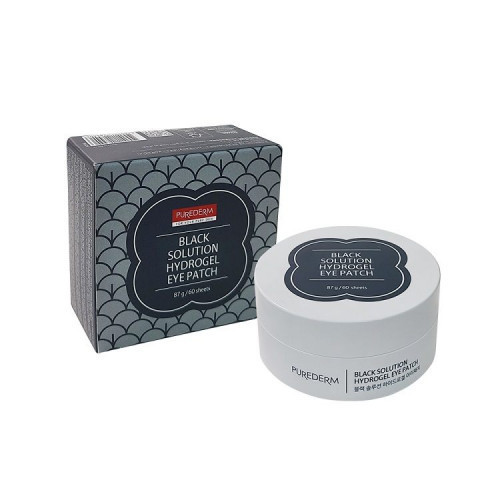 Purederm Black Solution Hydrogel Paakių kaukė, 60 vnt.