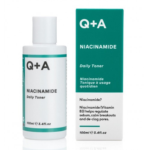 Q+A Niacinamide Daily Toner Kasdienis veido tonikas, 100ml