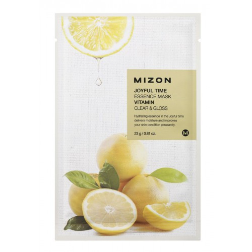 Mizon Joyful Time Essence Mask Vitamin Veido kaukė su vitaminais, 23g