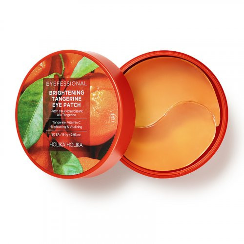 Holika Holika Eyefessional Brightening Tangerine Eye Patch Skaistinantys paakių padeliai, 60vnt.