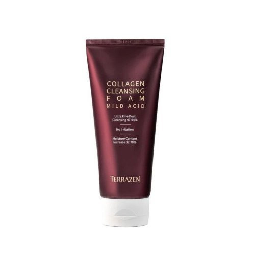 Terrazen Collagen Cleansing Foam Mild Acid Veido prausiklis su kolagenu, 140ml