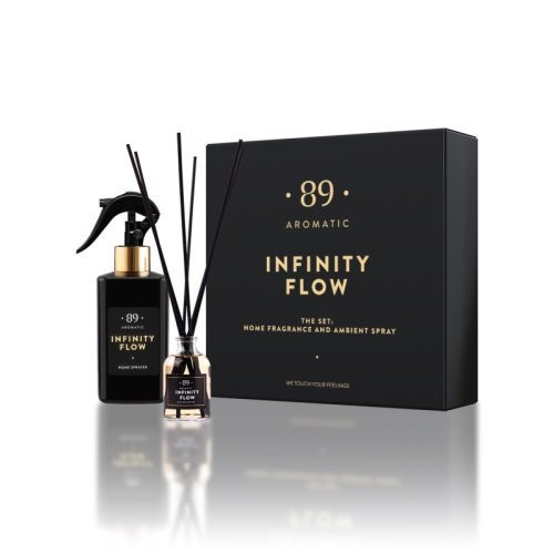 Aromatic 89 The Set: Home Fragrance & Spray Namų kvapo rinkinys, Infinity Flow