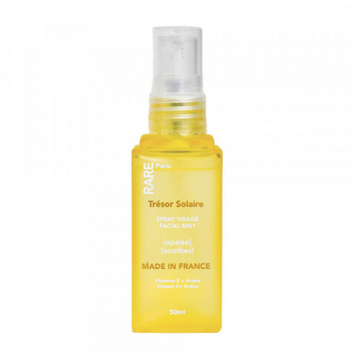 RARE Paris Soothing Facial Mist Trésor Solaire Raminanti veido dulksna, 50ml