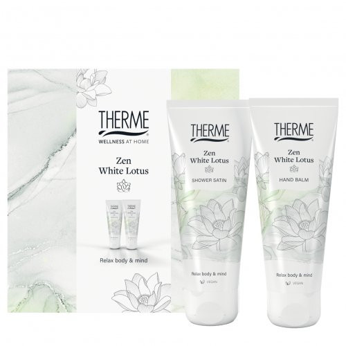 Therme Zen White Lotus Šventinis rinkinys, 2x75ml