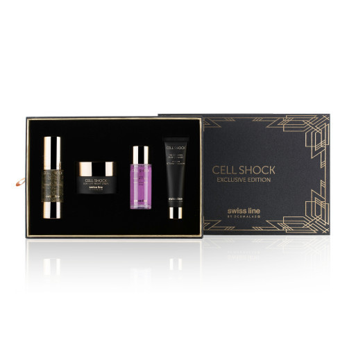 Swiss Line Cell Shock Exclusive Edition Holiday Kit Rinkinys veido odos priežiūrai, Rinkinys