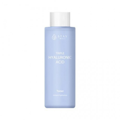 STAY WELL Triple Hyaluronic Acid Toner Drėkinantis veido tonikas su hialuronu, 210ml