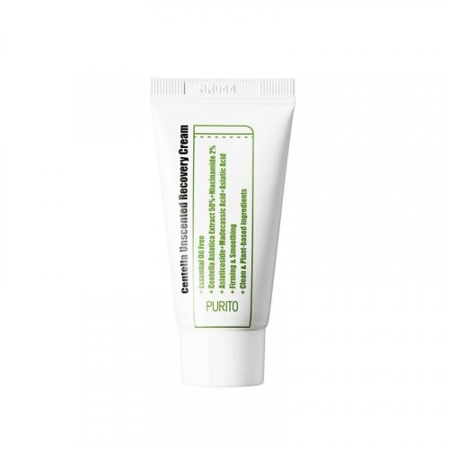 Purito Centella Unscented Recovery Cream Bekvapis atstatantis kremas su centele, 12ml