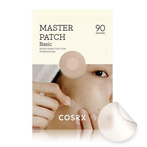 COSRX Master Patch Basic Hidrokoloidiniai pleistrai spuogams, 90 vnt.