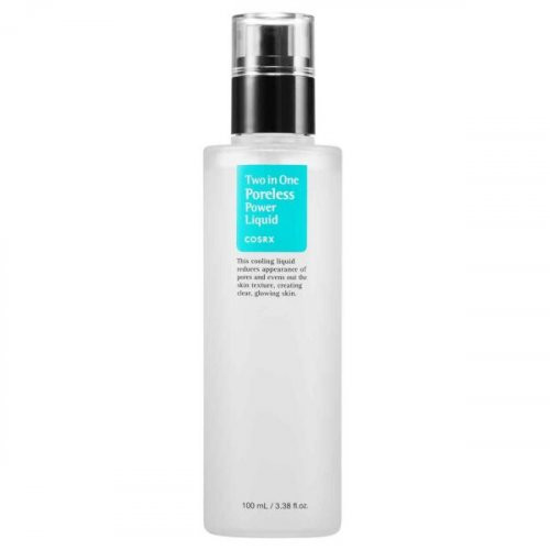 COSRX Two In One Poreless Power Liquid Eksfolijuojantis veido toneris - esencija, 100ml