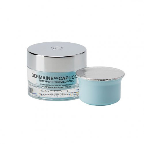Germaine de Capuccini Timexpert Hydraluronic Plumping Moisturising Cream Rich Sorbet Drėkinamasis kremas, 50ml Refill