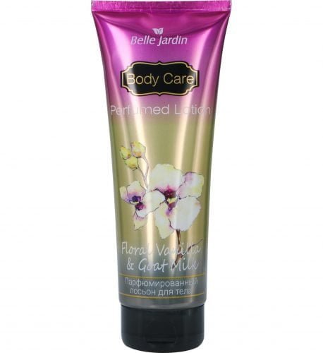 Kvapusis kūno losjonas BELLE JARDIN BODY CARE FLORAL VANILLA & GOAT MILK, 250 ml