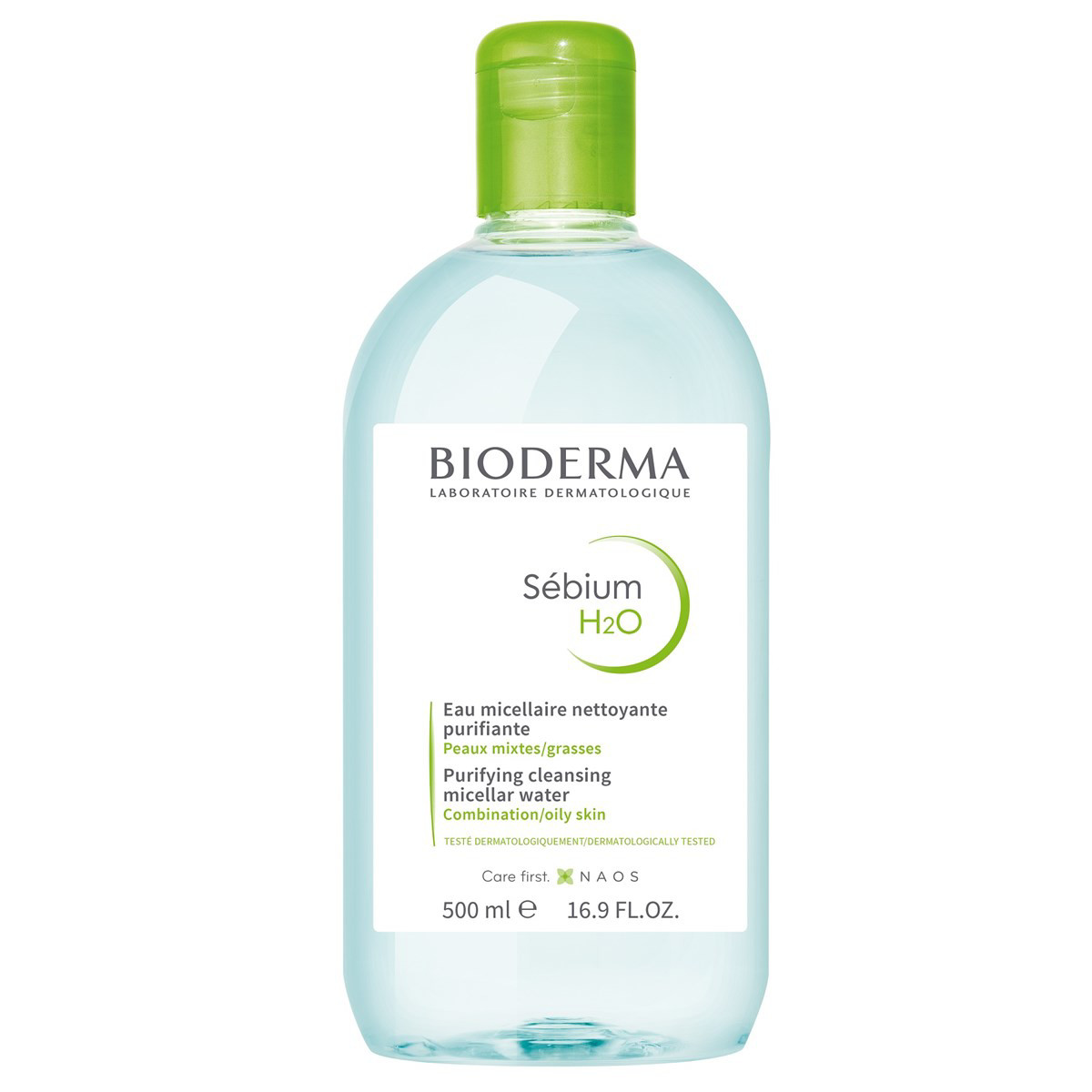 BIODERMA  SEBIUM H2O, micelinis valomasis vanduo, 500 ml
