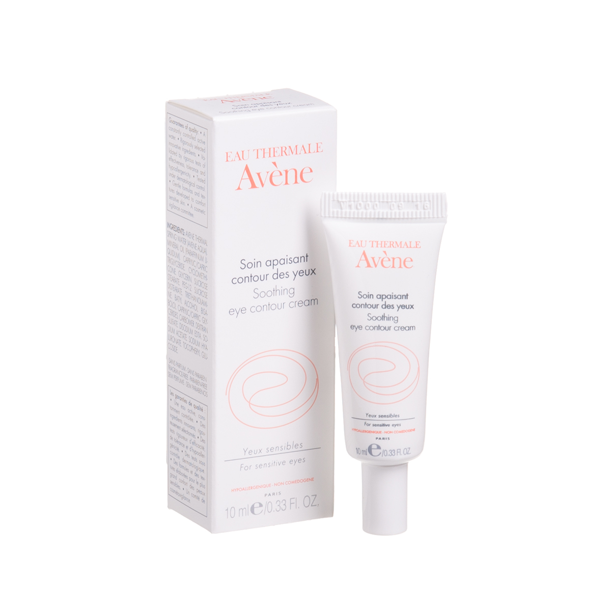 AVENE, kremas akių kontūrui, raminamasis,10ml