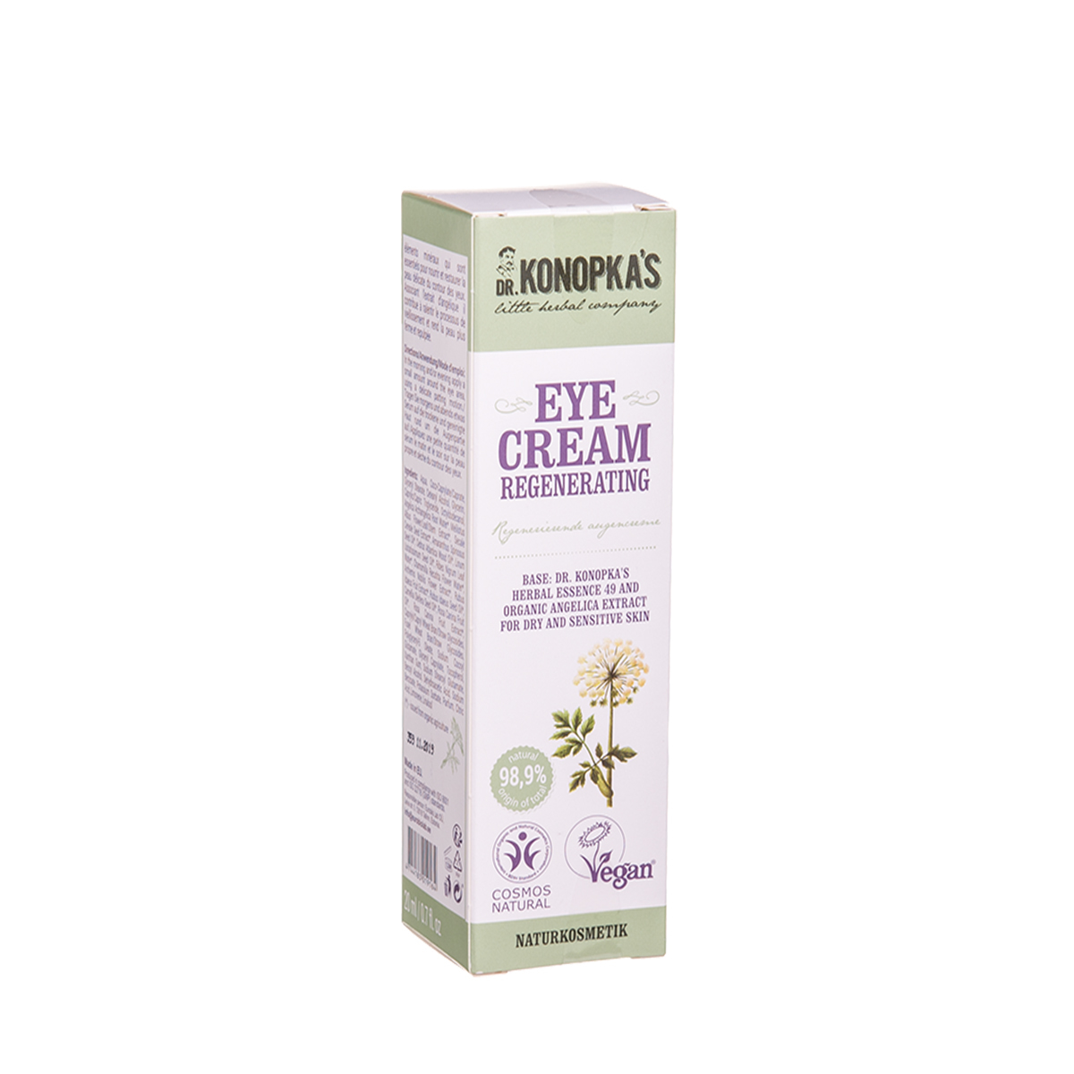 DR. KONOPKA'S, atstatantis kremas paakiams, 20 ml