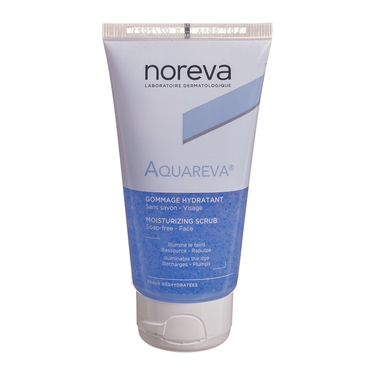 NOREVA AQUAREVA, drėkinamasis veido šveitiklis, 75 ml