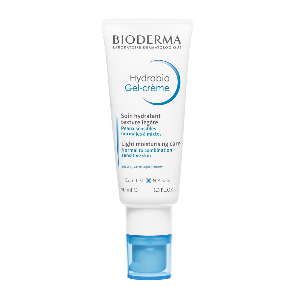 BIODERMA HYDRABIO GEL CREME, drėkinamasis kremas visų tipų dehidratuotai odai, 40 ml