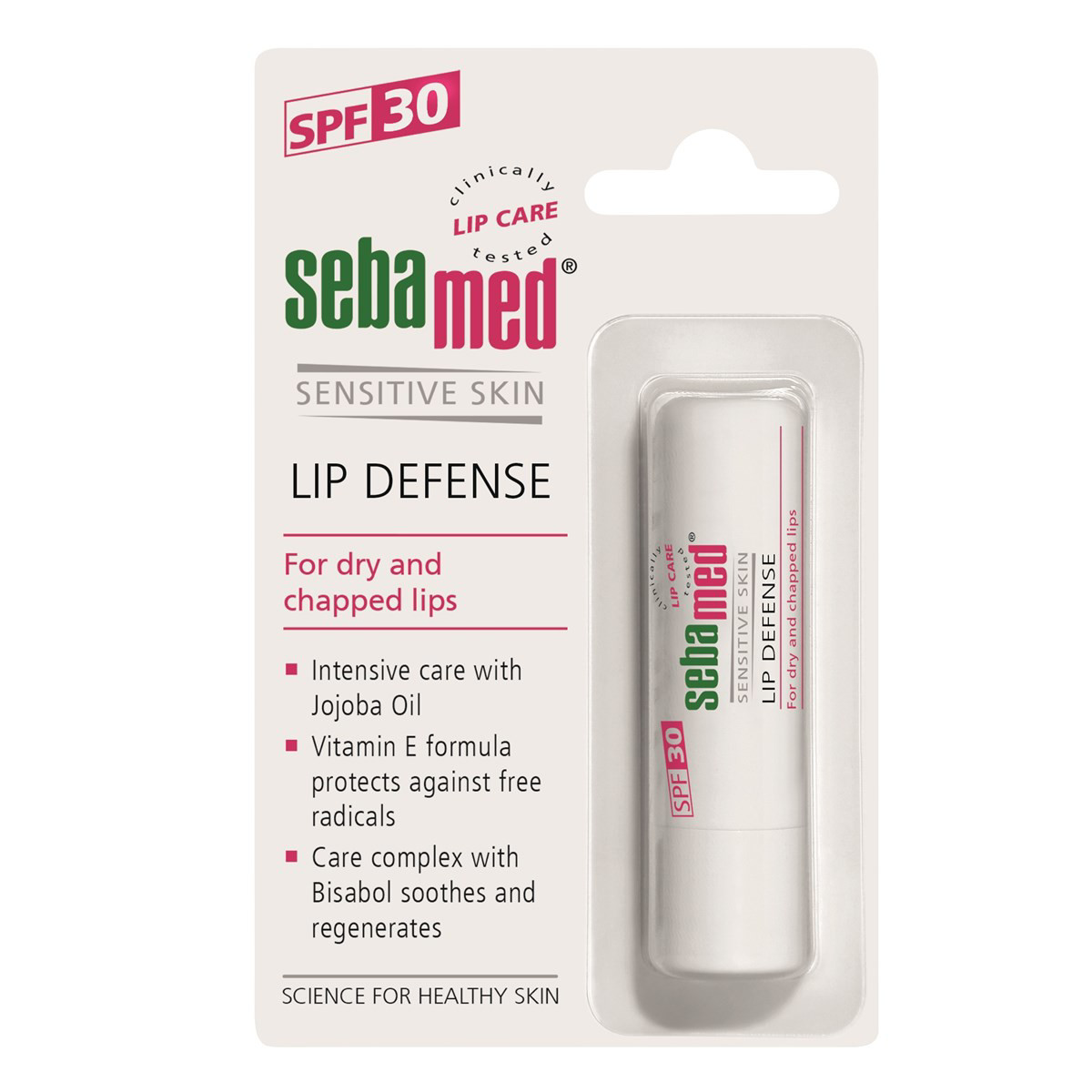 SEBAMED, lūpų balzamas, maitinamasis, SPF 30, 4,8 g