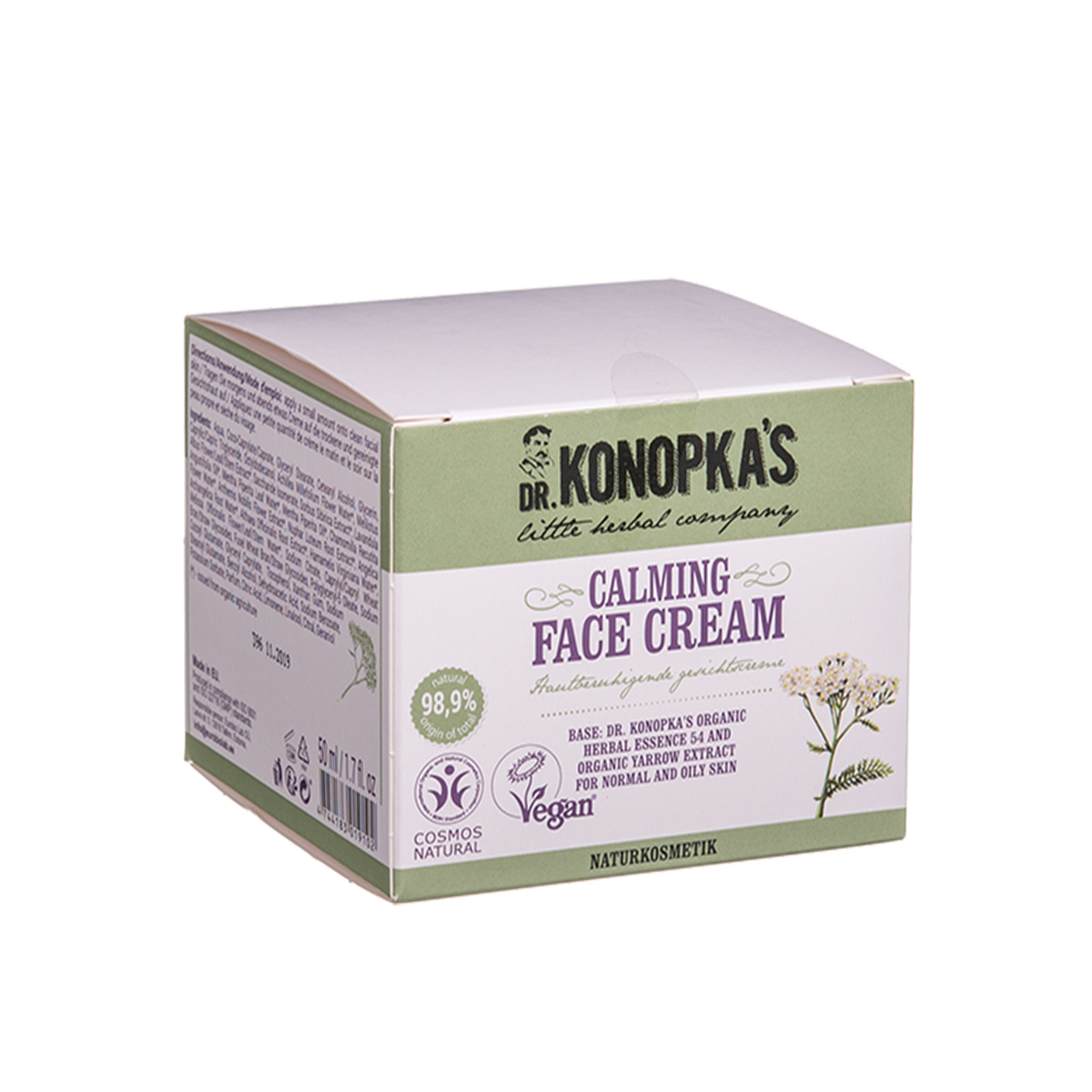 DR. KONOPKA'S, raminamasis kremas veidui, 50 ml