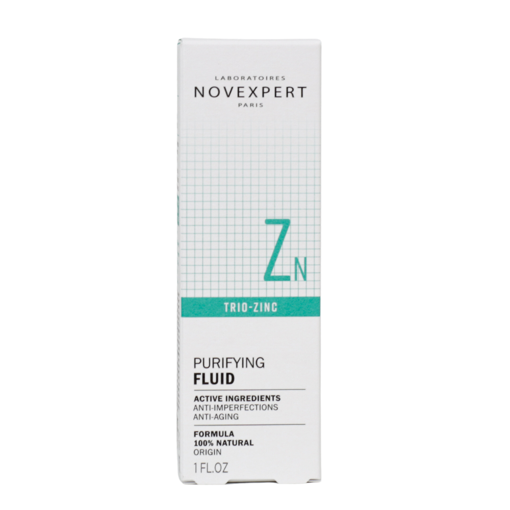NOVEXPERT drėkinamasis veido losjonas su Trio-zinc kompleksu, 30 ml