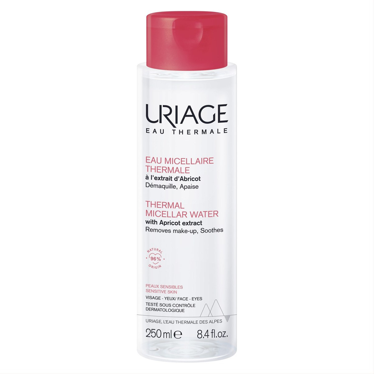 URIAGE, valomasis micelinis vanduo jautriai odai, 250 ml