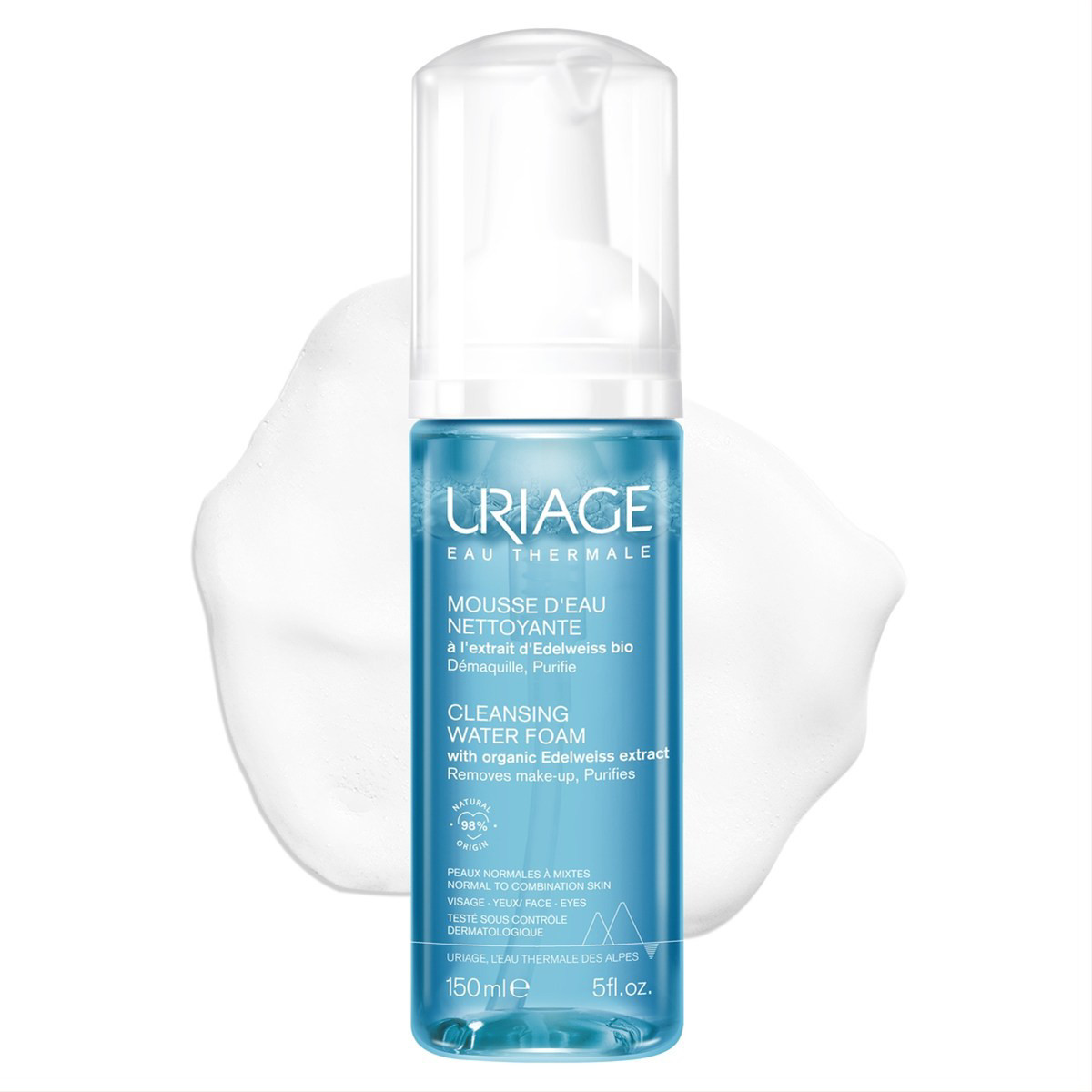 URIAGE, prausimosi putos veidui ir akims, 150 ml