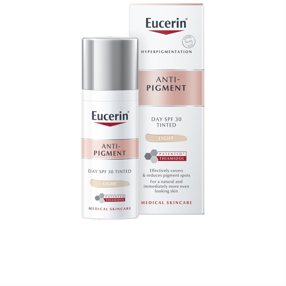 EUCERIN ANTI PIGMENT SPF30, DIENINIS VEIDO KREMAS SU SPALVA, 50ML