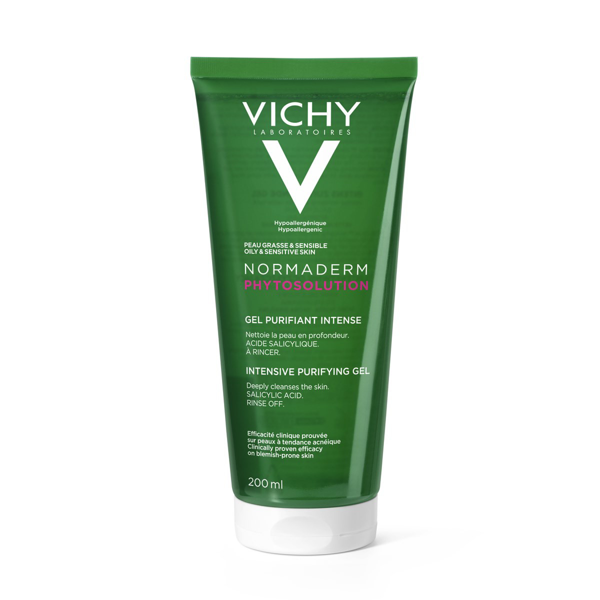 VICHY NORMADERM PHYTOSOLUTION, giliai valanti želė, 200 ml