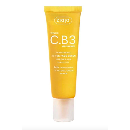 Serumas Ziaja Vitamin C.B3 Niacinamide, 30 ml