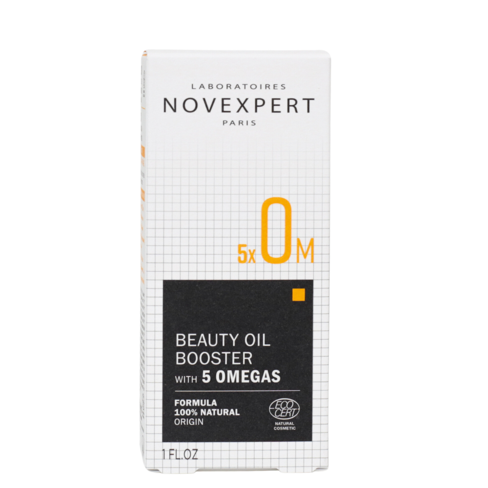 NOVEXPERT koncentruotas, aliejinis veido serumas su 5 rūšių Omega rūgštimis, 30 ml