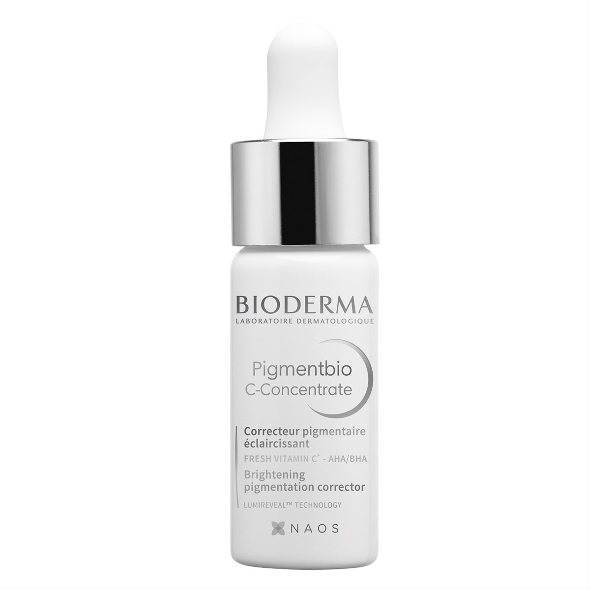 BIODERMA PIGMENTBIO C-CONCENTRATE, šviesinamasis serumas, 15 ml