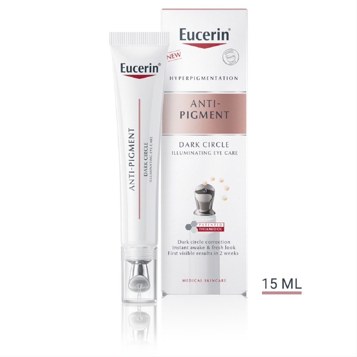 EUCERIN ANTI-PIGMENT, paakių kremas, 15ml