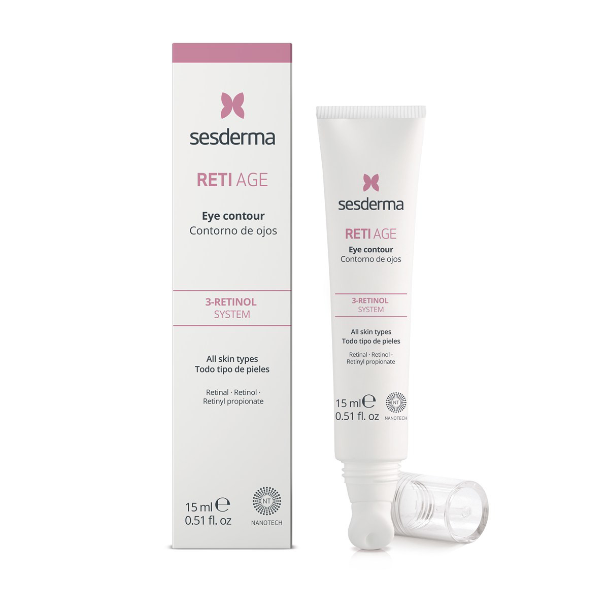 SESDERMA RETI-AGE, paakių gelis, 15 ml