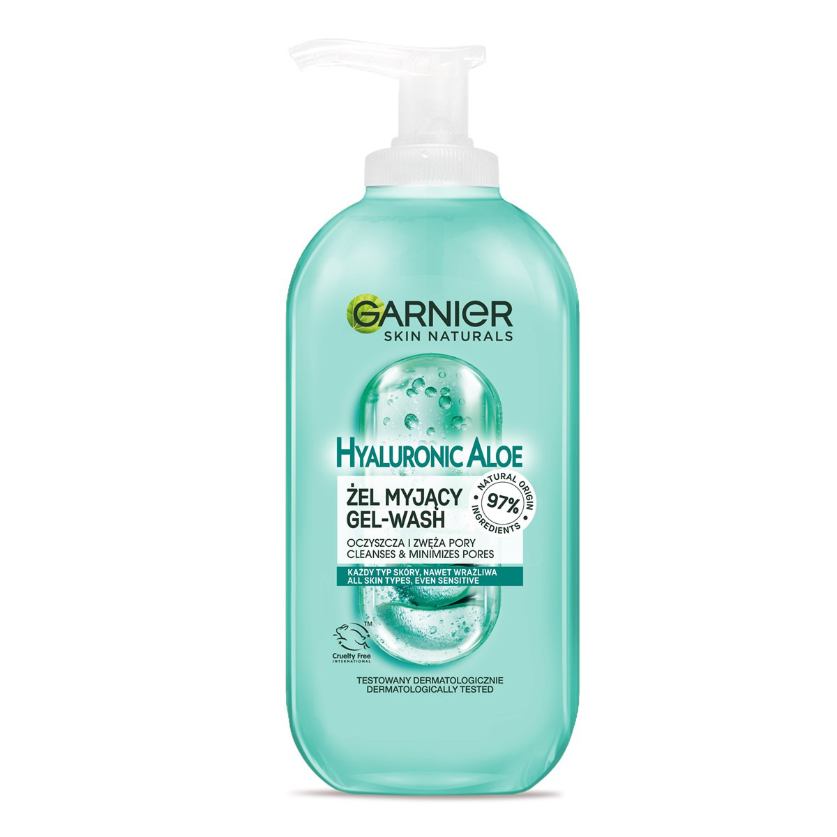 GARNIER HYALURONIC ALOE, valomasis gelis, 200 ml