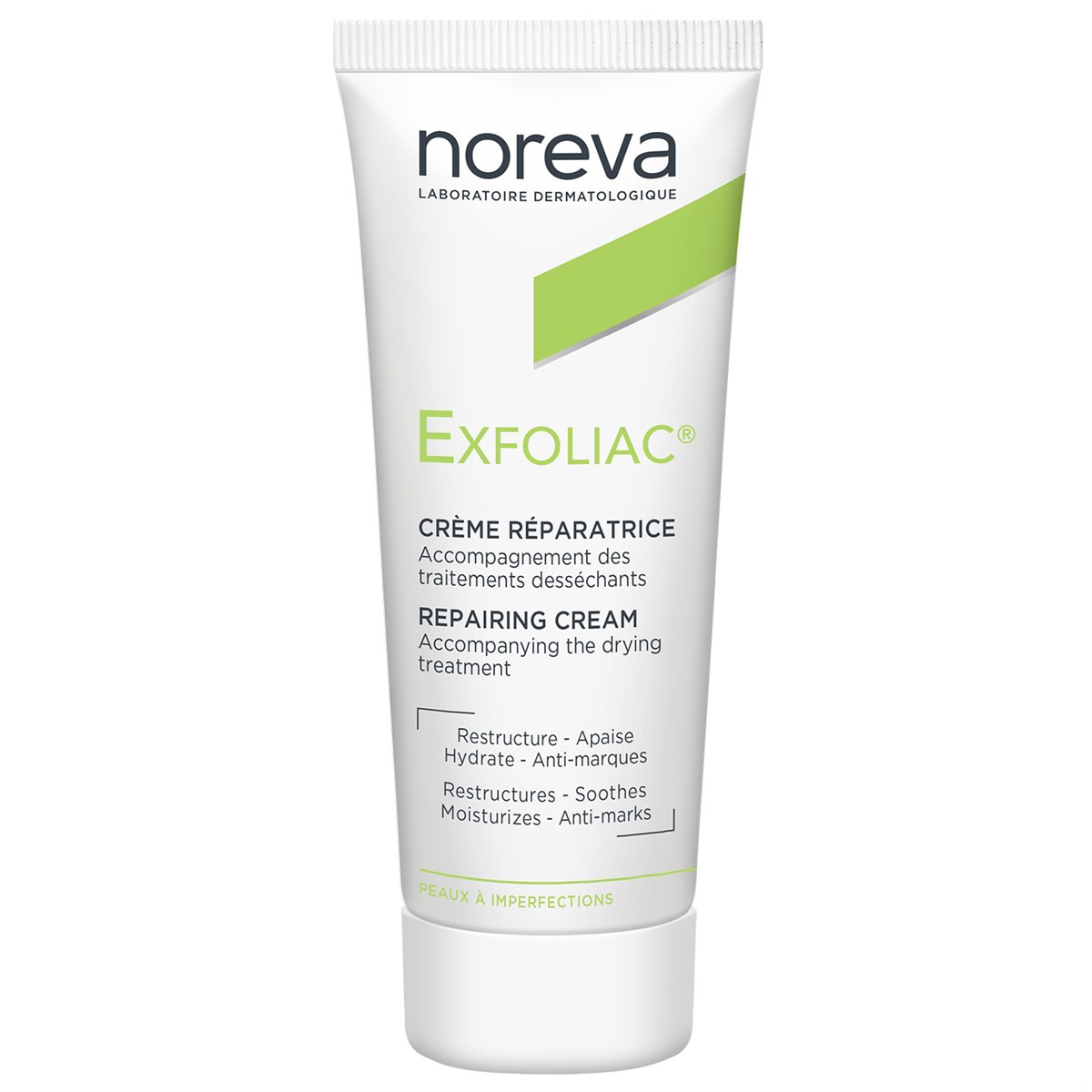 NOREVA EXFOLIAC, atkuriamasis kremas, 40 ml