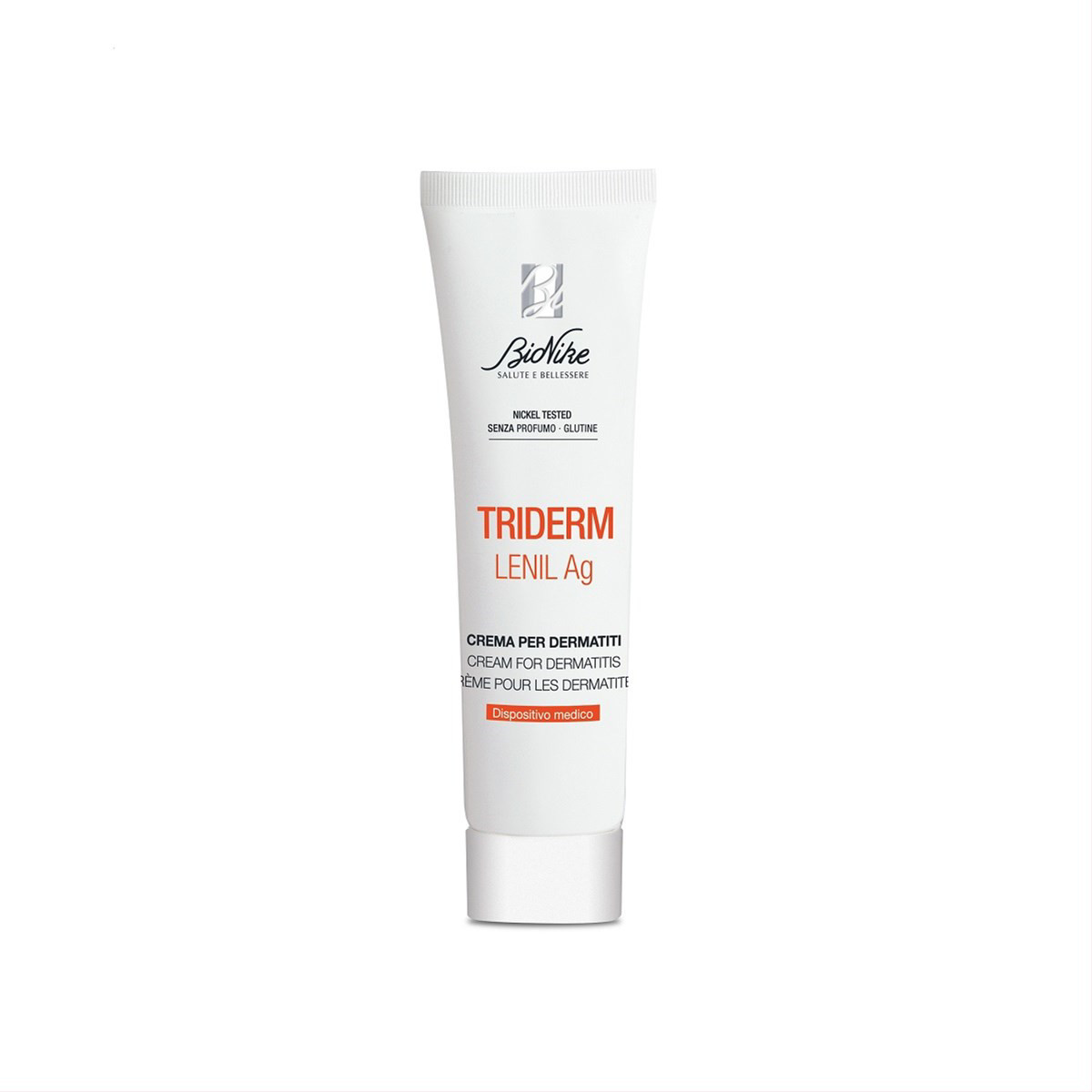 BIONIKE TRIDERM LENIL AG, kremas su sidabru dermatito paveiktai odai, 30 ml