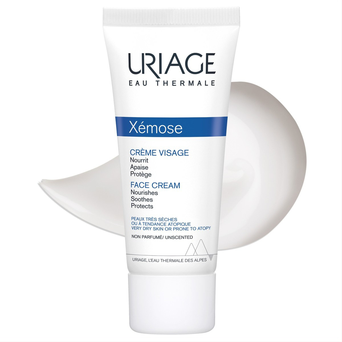 URIAGE XEMOSE VISAGE, veido kremas, 40 ml