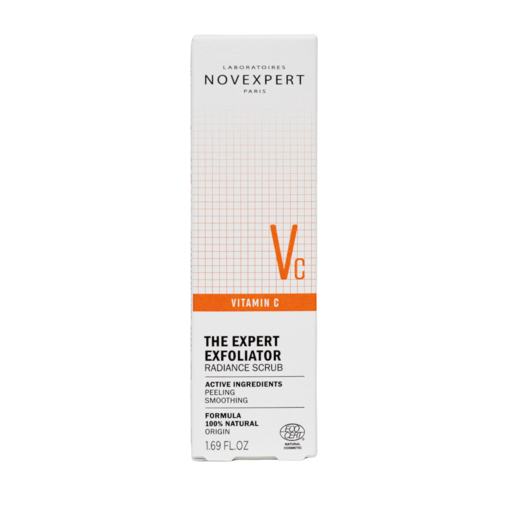 NOVEXPERT veido šveitiklis-kaukė su vitaminu C, 50ml