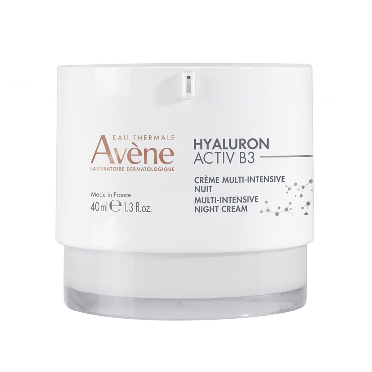 AVENE HYALURON, intensyvus naktinis veido kremas, 40 ml