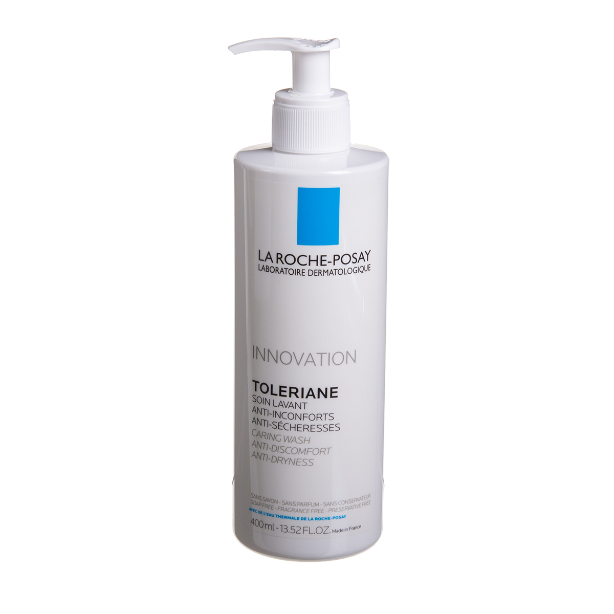 LA ROCHE POSAY TOLERIANE, prausiklis jautriai odai, 400 ml