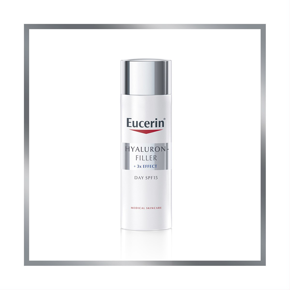 EUCERIN HYALURON - FILLER, dieninis kremas normaliai/mišriai odai, SPF 15, 50 ml