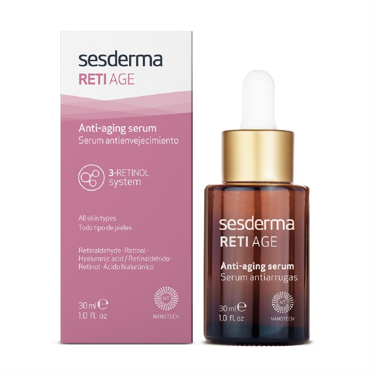 SESDERMA RETIAGE, jauninantis serumas, 30ml
