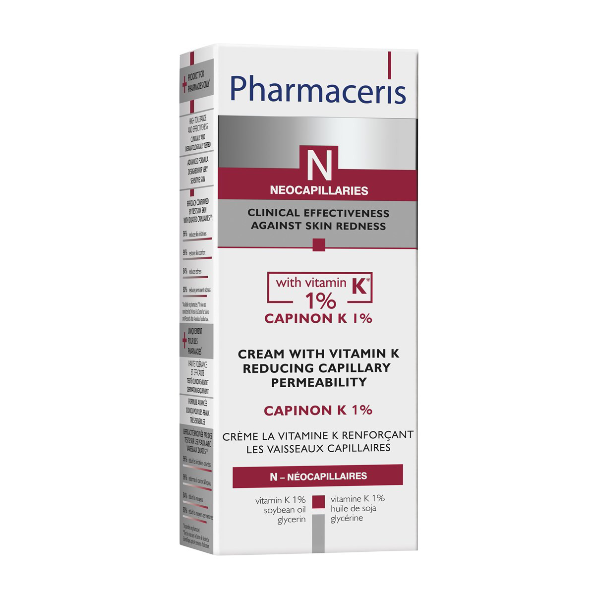 PHARMACERIS N CAPINON K, kapiliarus stiprinantis kremas, 30 ml