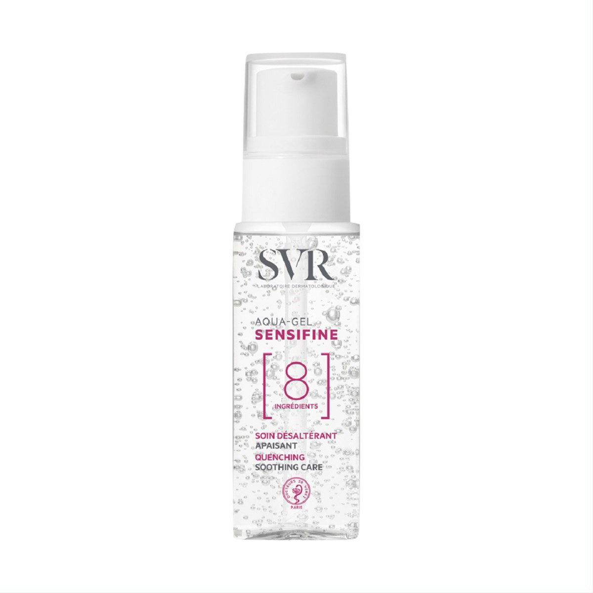 SVR SENSIFINE AQUA GEL, drėkinamasis veido kremas itin jautriai odai, 40 ml