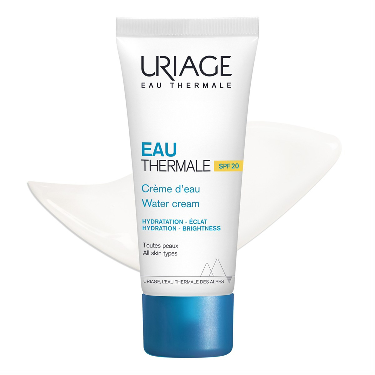 URIAGE EAU THERMALE, drėkinamasis kremas, SPF 20, 40 ml