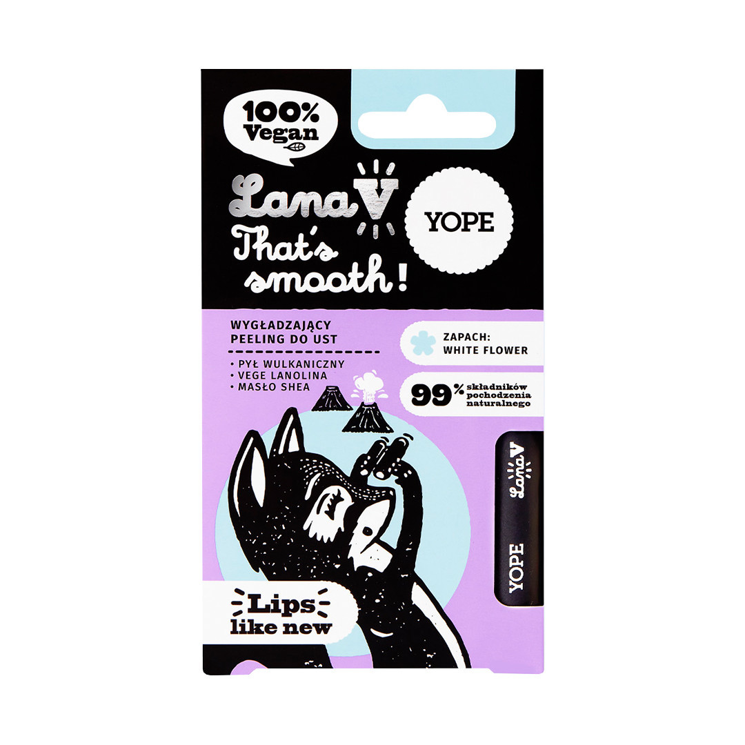 YOPE “Lana V” lūpų šveitiklis “That’s smooth”, 2.5g